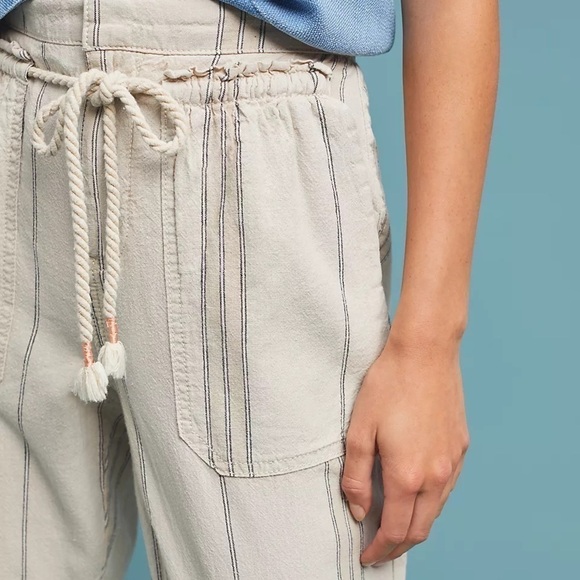 ANTHROPOLOGIE Seashore Striped Pants - Picture 8 of 16